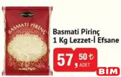 LEZZET-İ EFSANE BASMATİ PİRİNÇ 1 KG